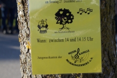 Weihnachtsständle Jungmusiker 2015